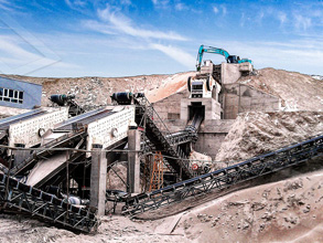 日产2万5千吨明矾石砂石机械